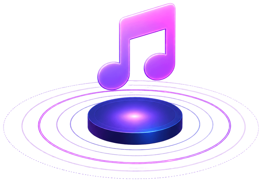 Neon music status