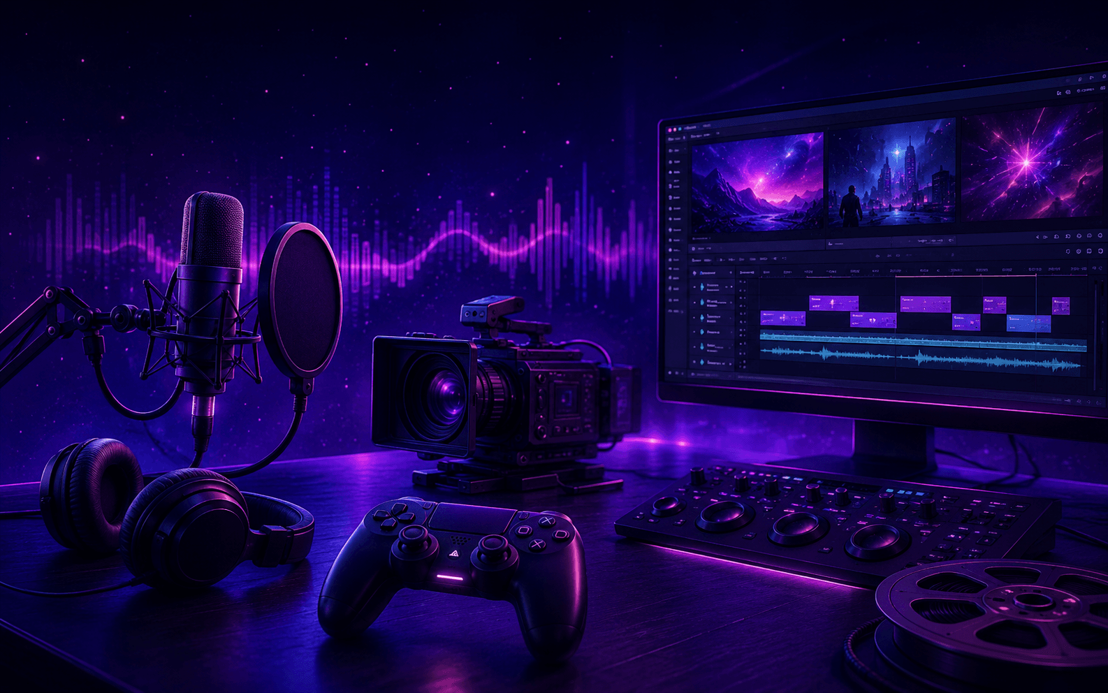 Sound effects creator user workflow