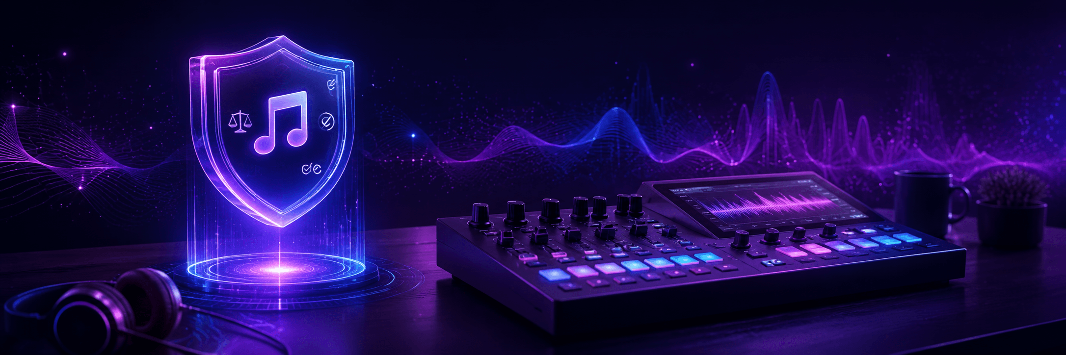 Royalty-free audio production workstation